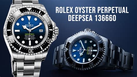 2014 rolex deepsea sea dweller|rolex 136660 vs 126660.